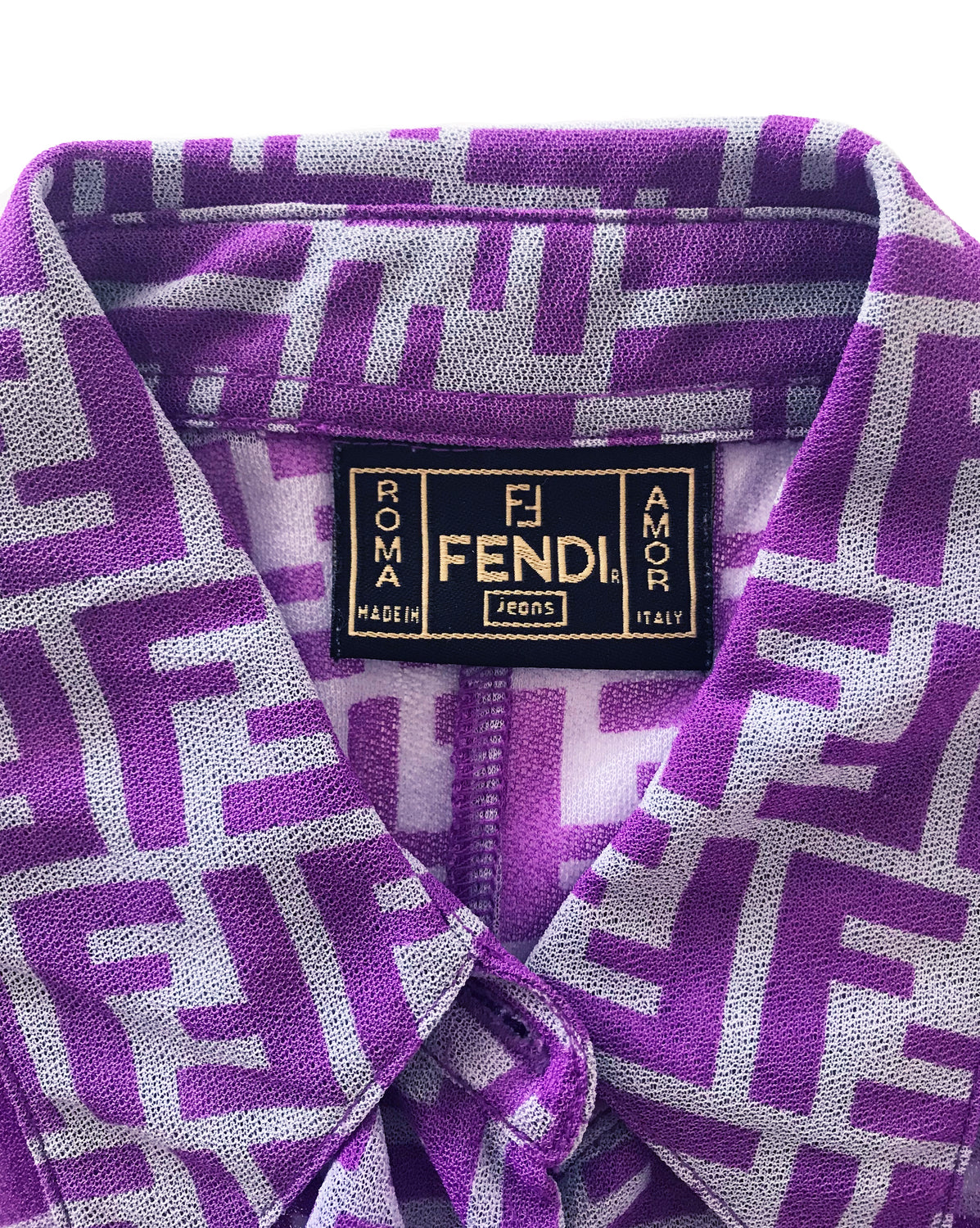 vintage fendi blouse