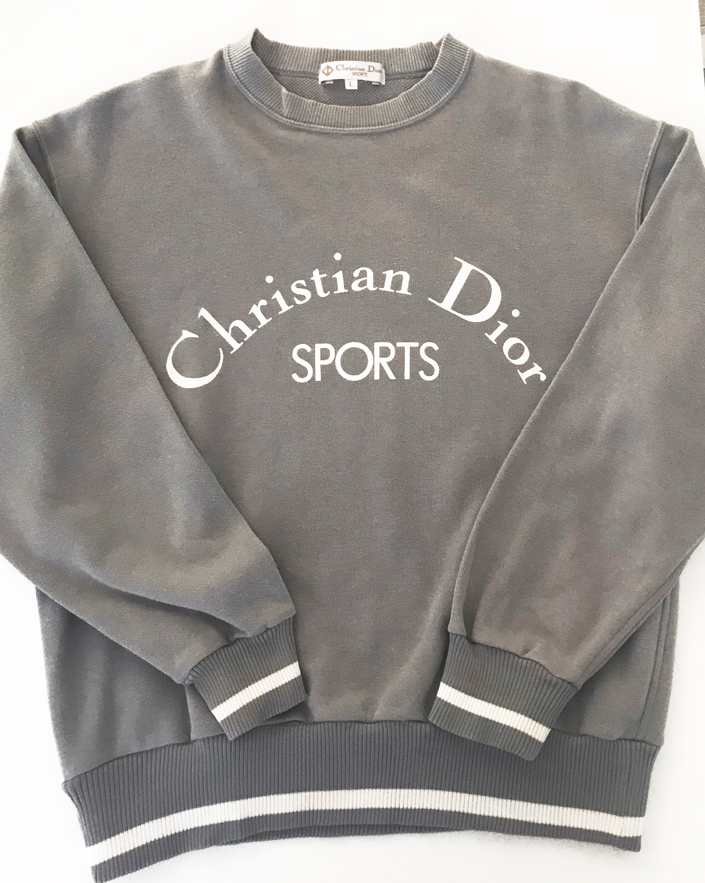 Christian Dior Sports Logo Sweater – FRUIT Vintage