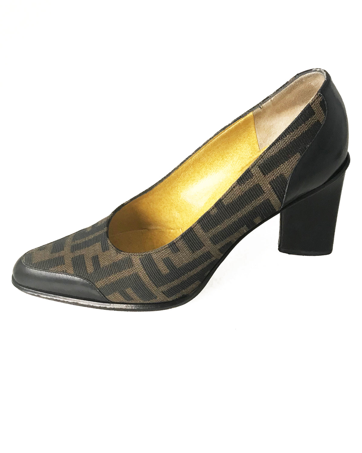 fendi zucca pumps