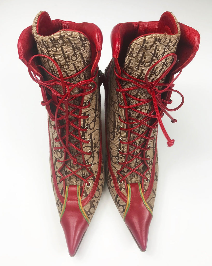 dior rasta boots