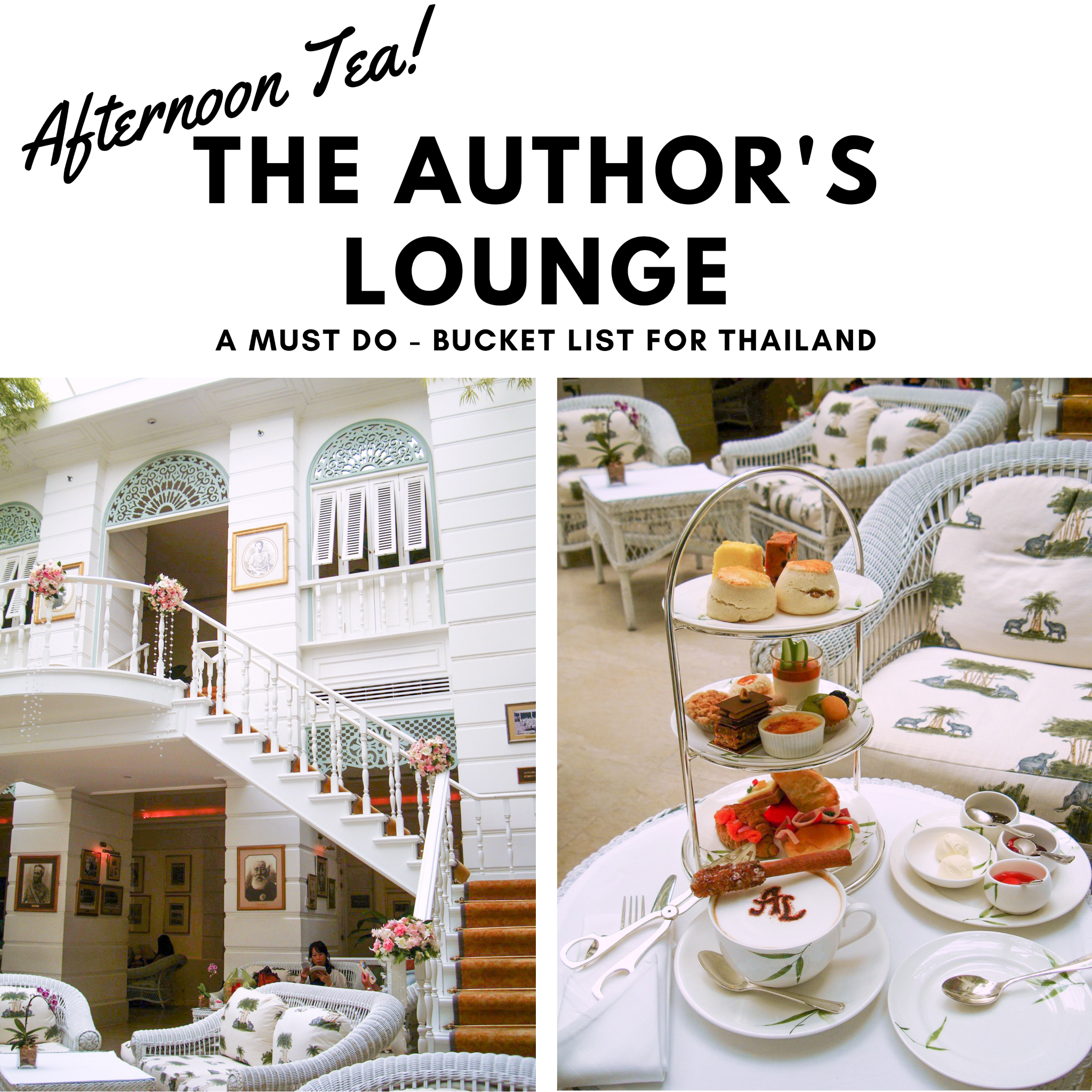 Tea Time at the Author's Lounge