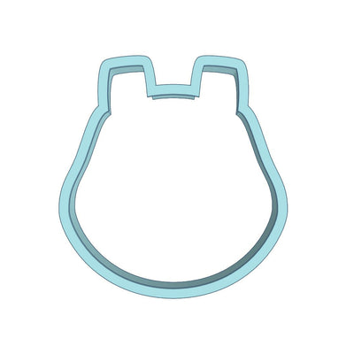 Baby overalls cookie cutter