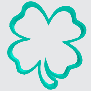Cookie Cutter Four Leaf Clover - Art Is In Cakes, Bakery & SupplyCookie Cutter2in