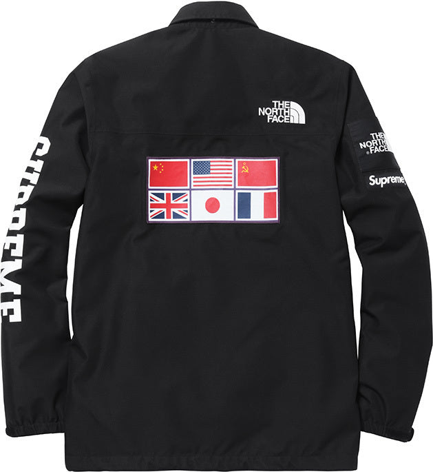 north face flag jacket