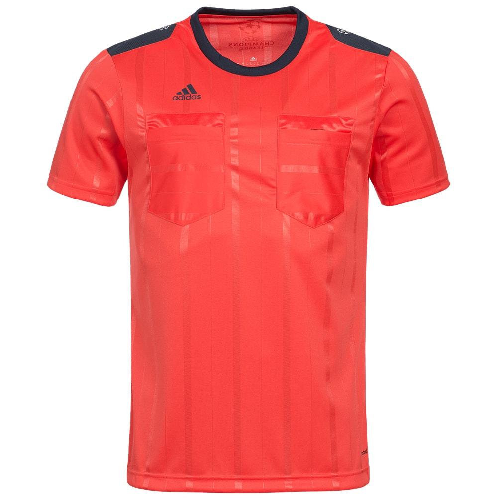 red adidas soccer shirt