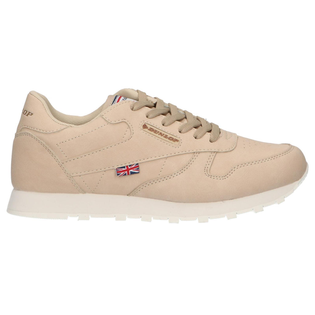 Dunlop Trainers Running Womens Beige 