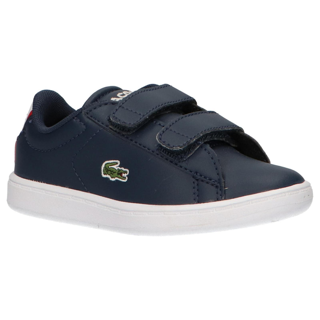 lacoste velcro trainers