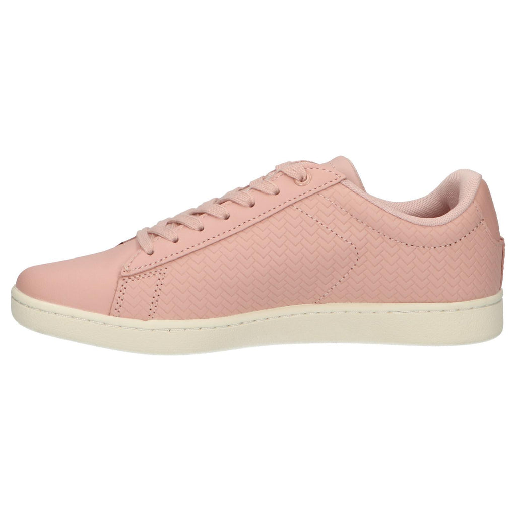 ladies pink lacoste trainers