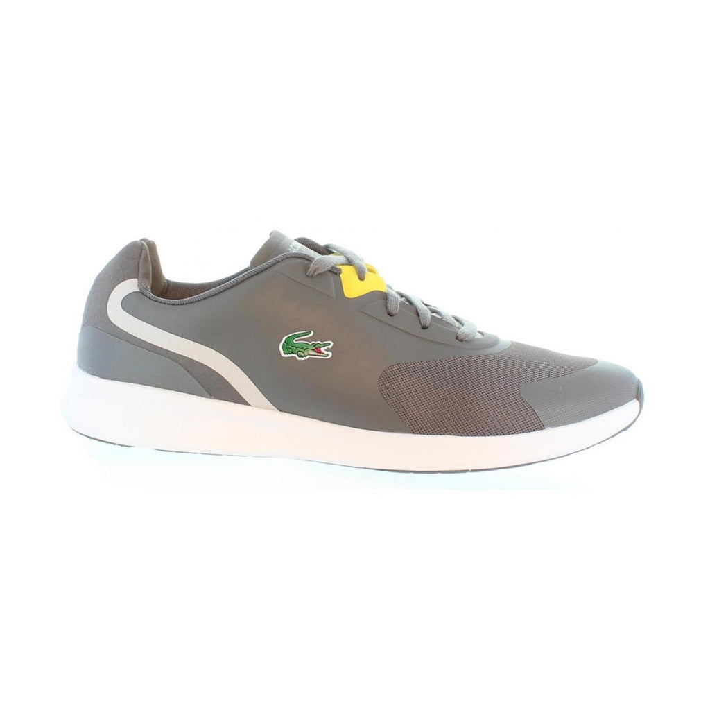 mens grey lacoste trainers