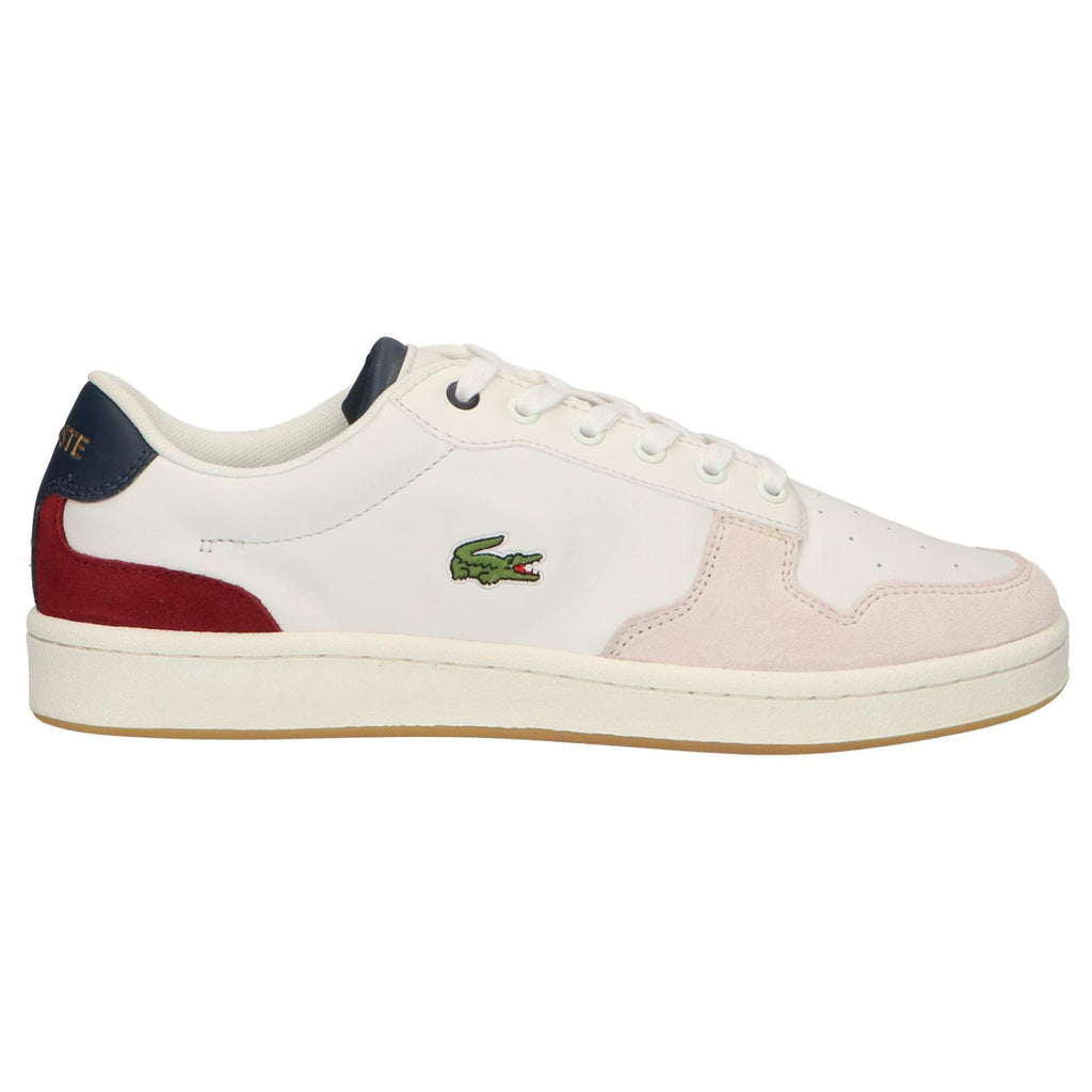 mens white lacoste trainers