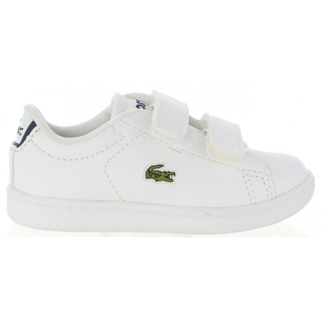 lacoste trainers with velcro fastening