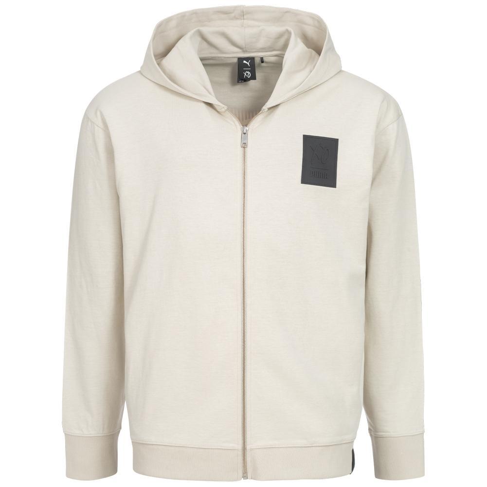 khaki puma hoodie