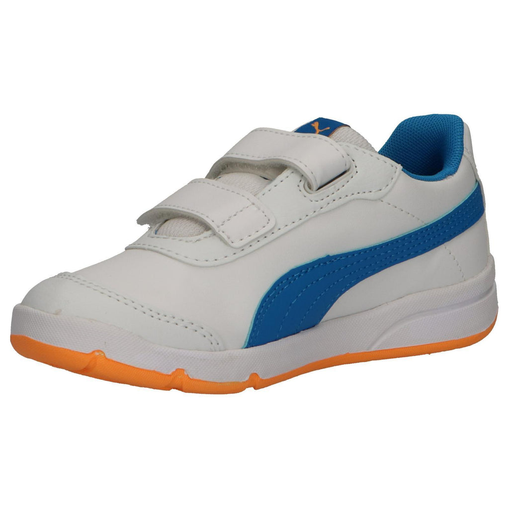 white puma trainers kids