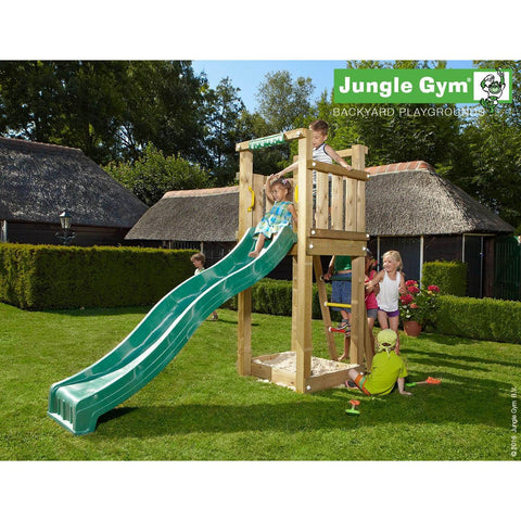 small climbing frame with slide