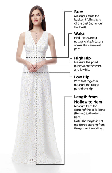 The Foolproof Way to Measure for a Bridesmaid Dress – Wedding Shoppe
