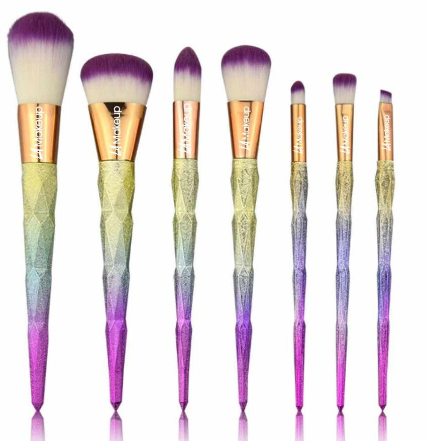 full face makeup brush set