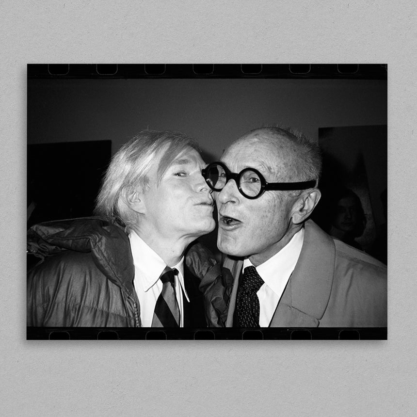 Andy Warhol Kissing John Lennon by Christopher Makos | Lemonade