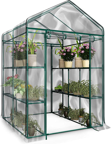 Home-Complete 8-Shelf Greenhouse-Indoor Outdoor