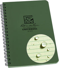 Weatherproof Side Spiral Notebook