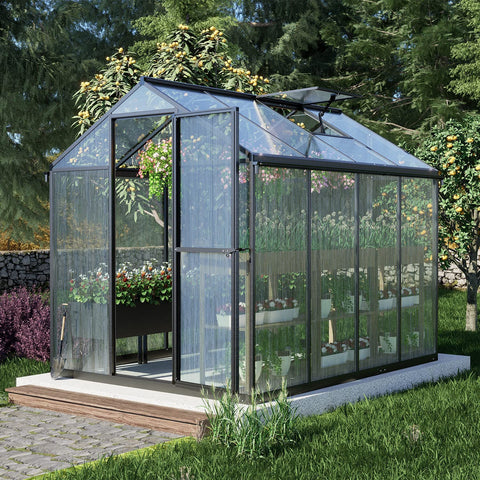 Polycarbonate Greenhouse for Aquaponics Systems