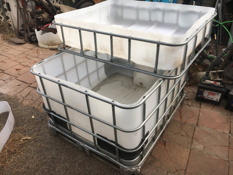 IBC Tote Aquaponics System