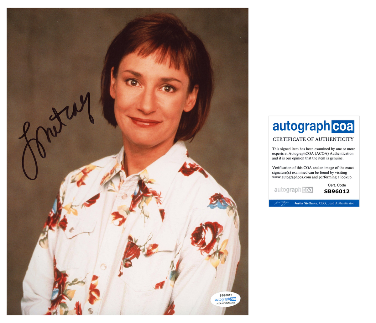 Laurie Metcalf Roseanne Signed Autograph 8x10 Photo ACOA | Outlaw ...