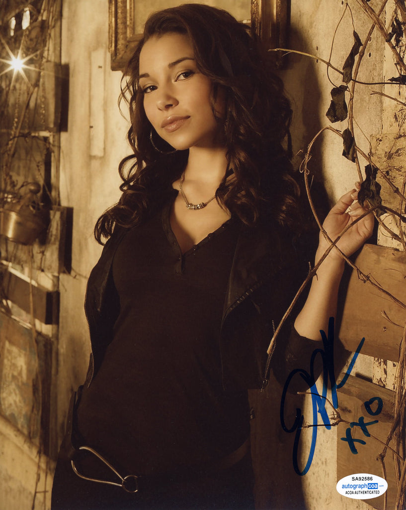 Jessica Parker Kennedy Secret Circle Signed Autograph 8x10 Photo Acoa