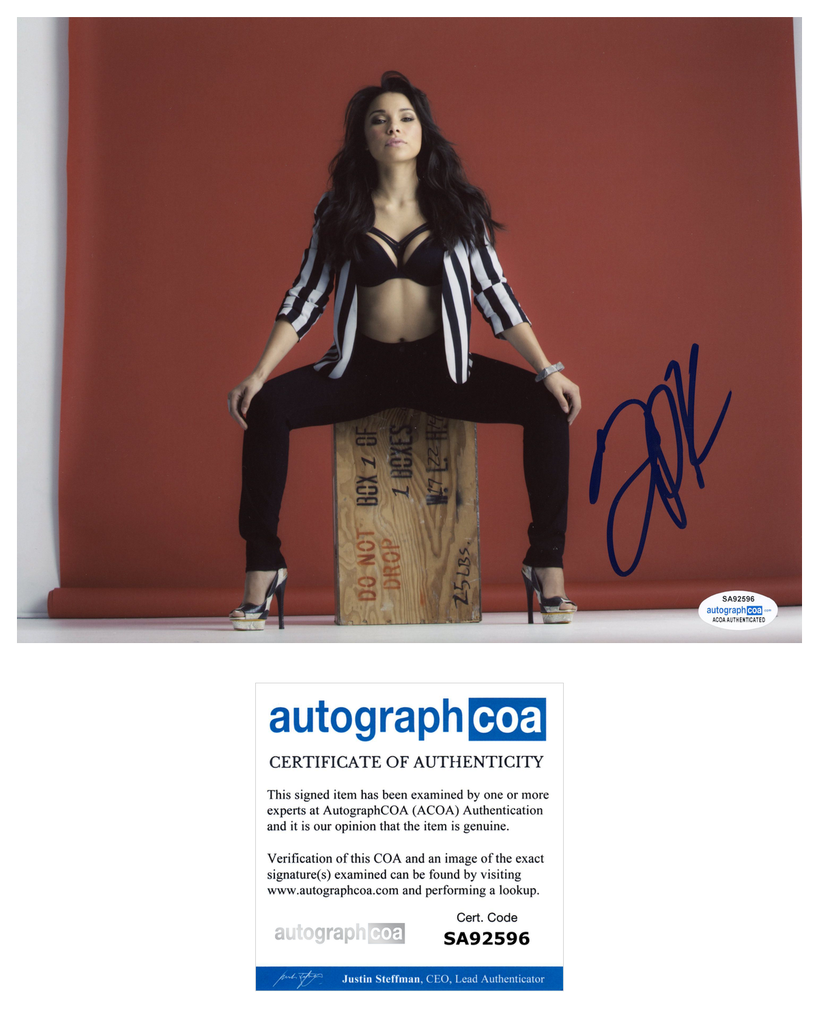 Jessica Parker Kennedy The Flash Signed Autograph 8x10 Photo Acoa Outlaw Hobbies Authentic 5682