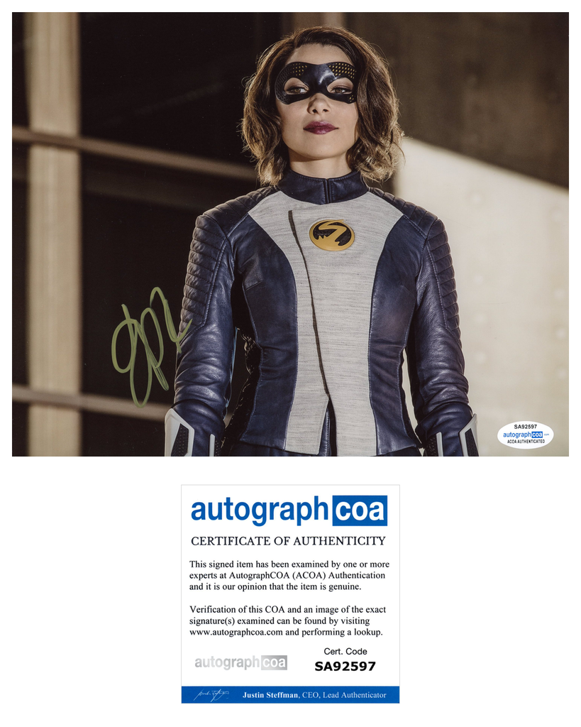 Jessica Parker Kennedy The Flash Signed Autograph 8x10 Photo Acoa Outlaw Hobbies Authentic 0637