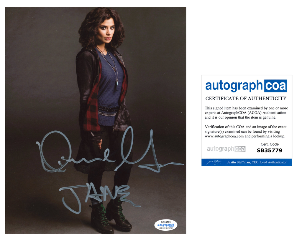 Diane Guerrero Doom Patrol Signed Autograph 8x10 Photo Acoa Outlaw Hobbies Authentic Autographs