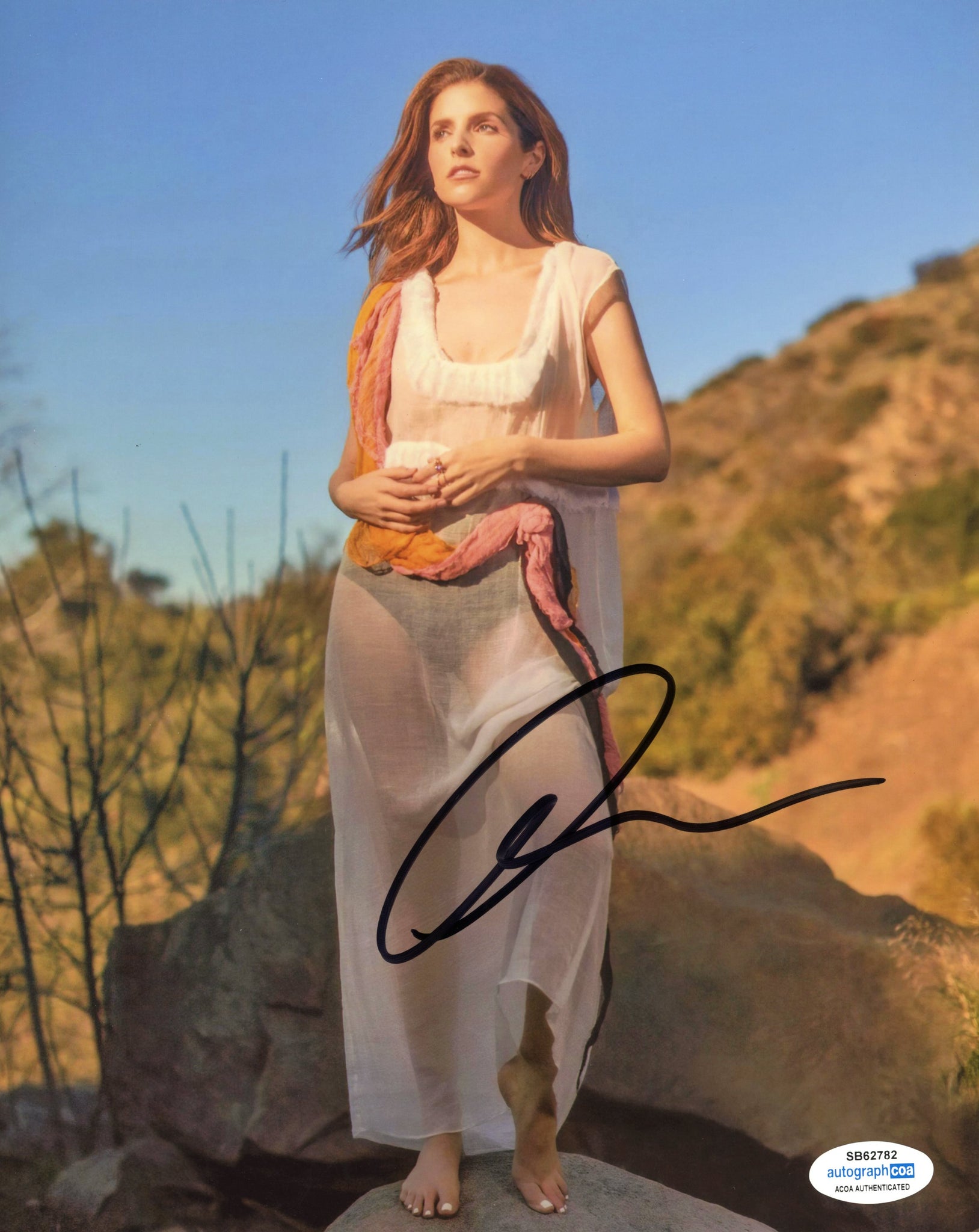 Anna Kendrick Sexy Signed Autograph 8x10 Photo Acoa Outlaw Hobbies Authentic Autographs 