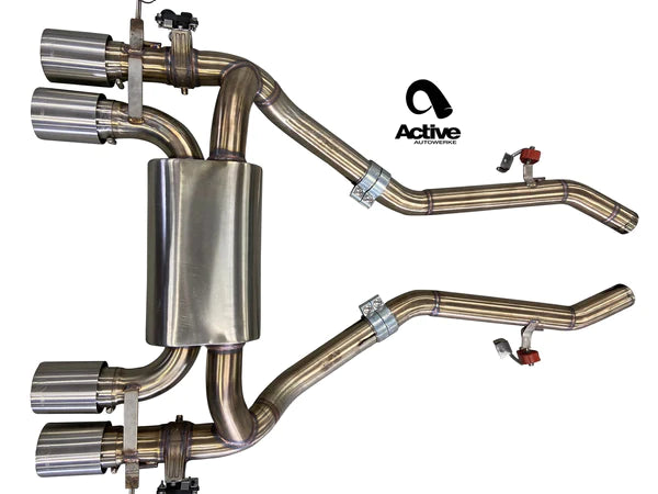 Active Autowerke Valved Rear Axle-Back Exhaust G80 M3 G82 M4