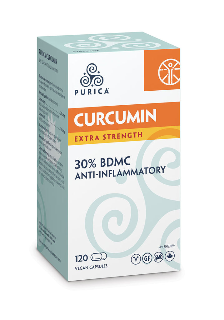 Purica Curcumin Extra Strength Powered By Bdm30 120 Vcaps Natural Health Garden 6959