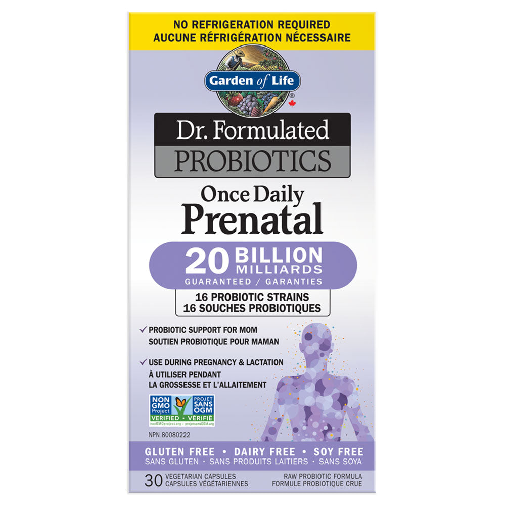 Garden Of Life Dr Formulated Probiotics Once Daily Prenatal 30