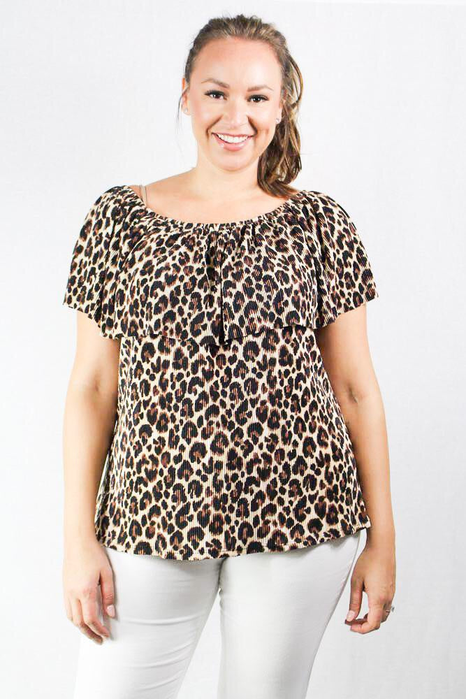 Curve Animal Blouse