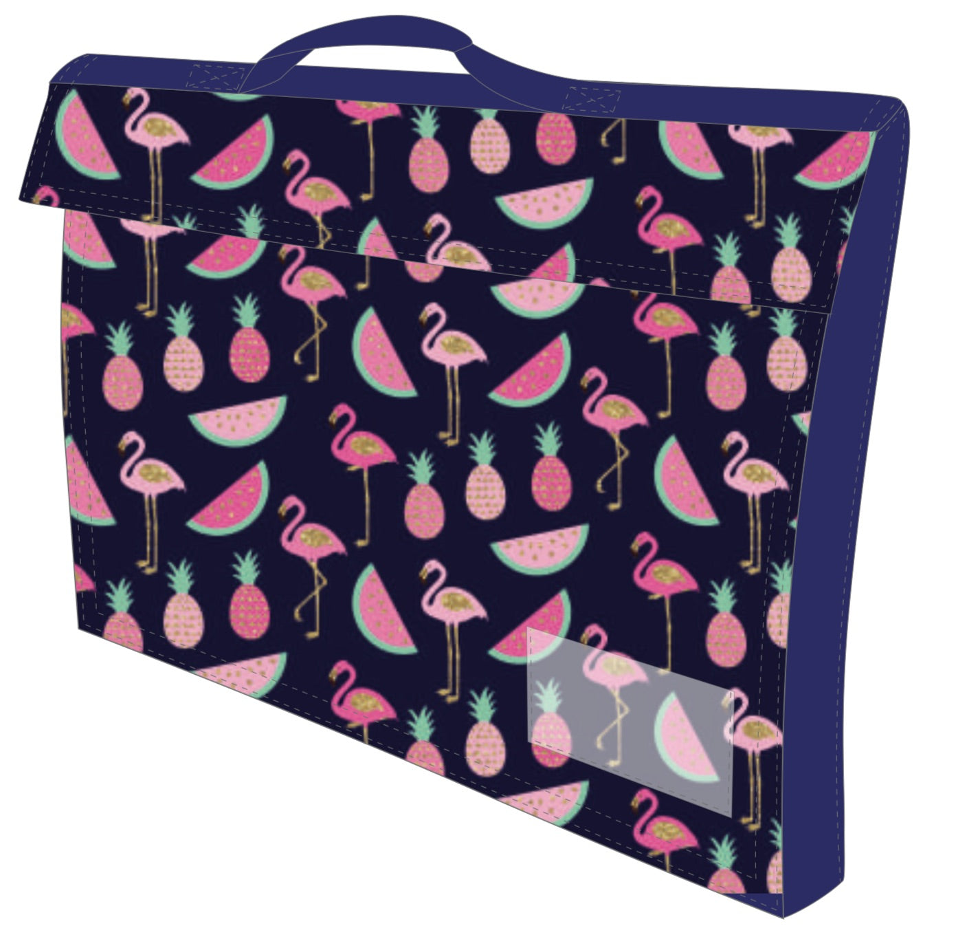 Book Bag - Flamingo – GIC Bookcovers Online