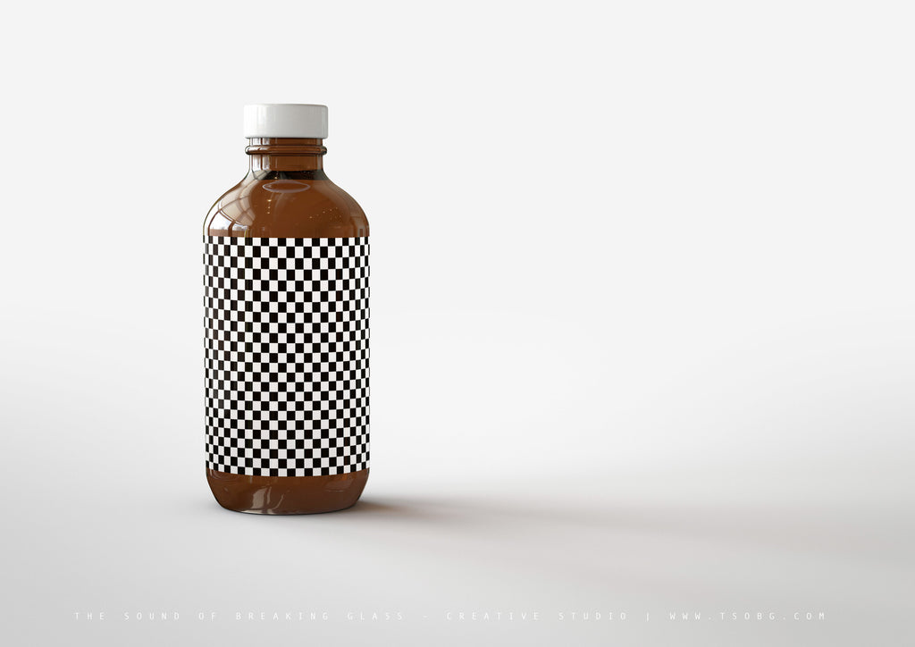 Download Amber Cosmetics Bottle Mock-Up | Medical Bottle Mock-Up - The Sound Of Breaking Glass - Creative ...