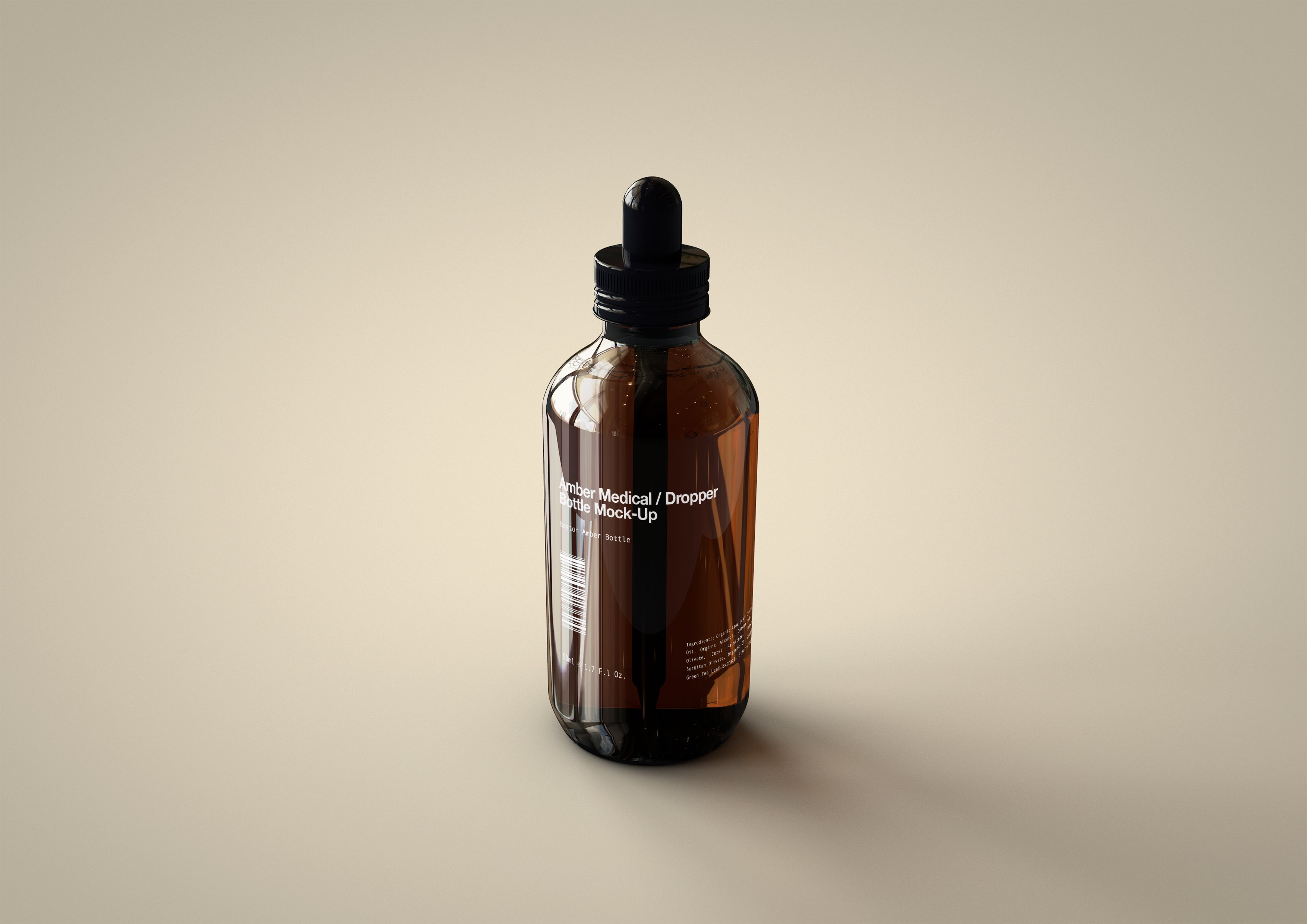 Download Amber Dropper Bottle Mock-Up | CBD | Hemp Oil Dropper ...