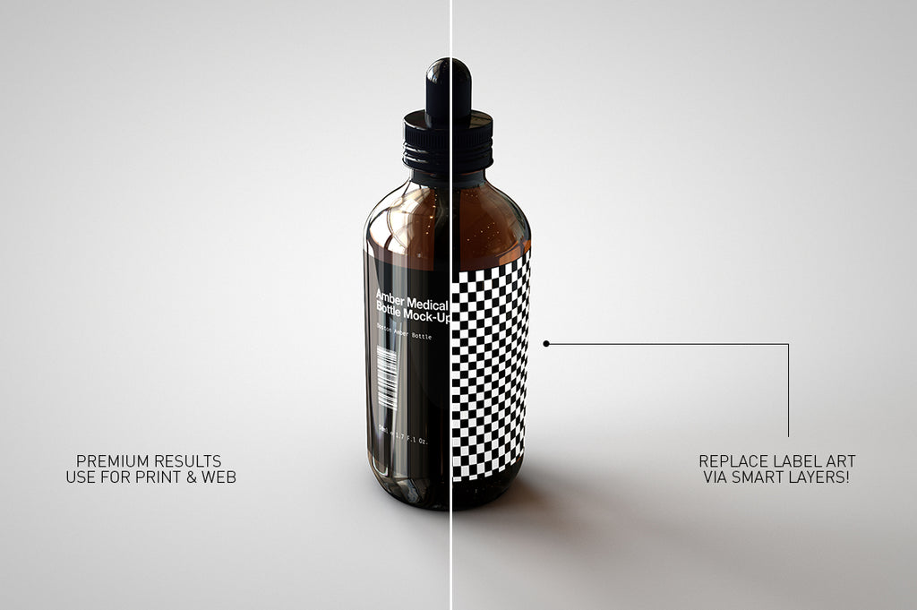 Download Amber Dropper Bottle Mock-Up | CBD | Hemp Oil Dropper ...