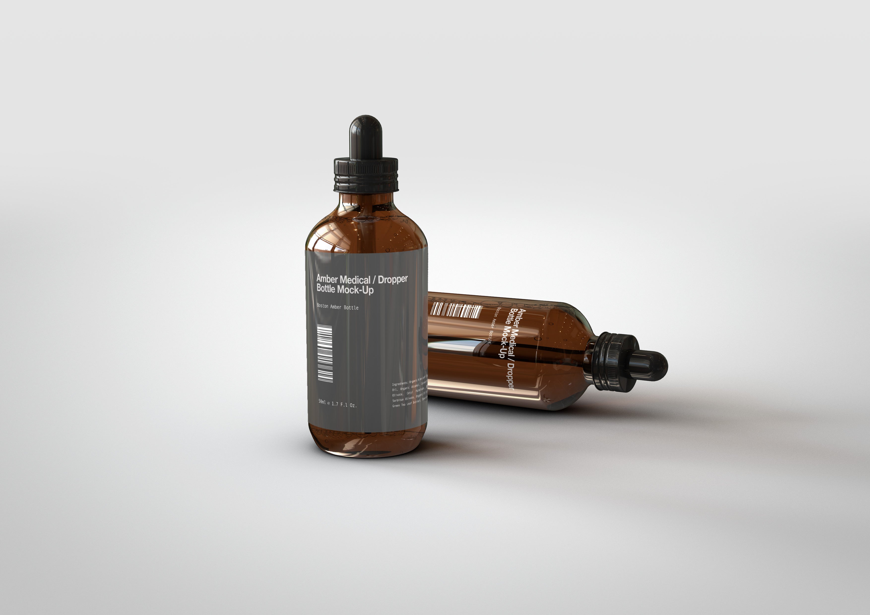 Download Amber Dropper Bottle Mock-Up | CBD | Hemp Oil Dropper ...