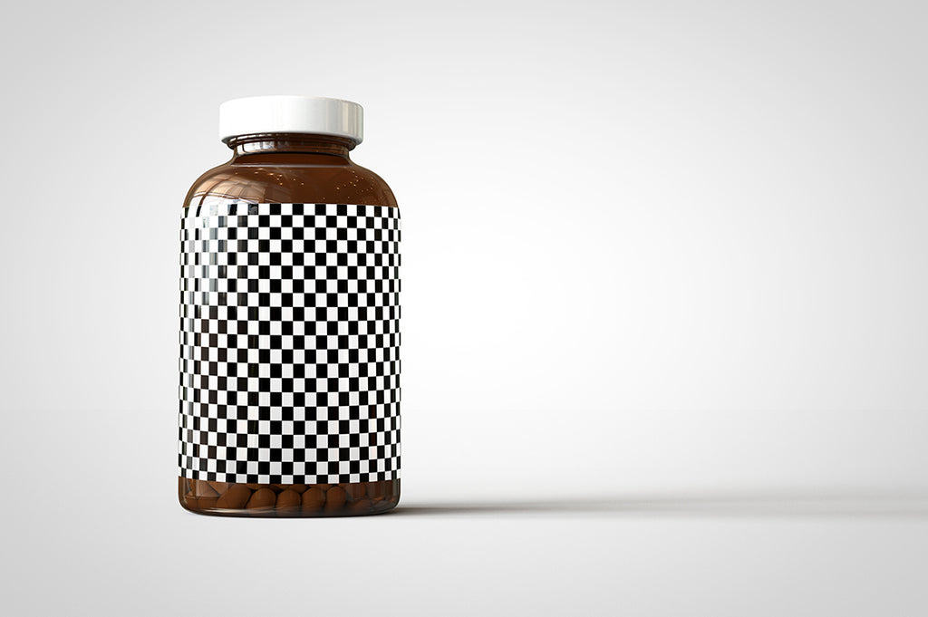 Download Amber Pill Bottle Mock-Up - Pills In Bottle | Vitamins Bottle Mock-Up - The Sound Of Breaking ...