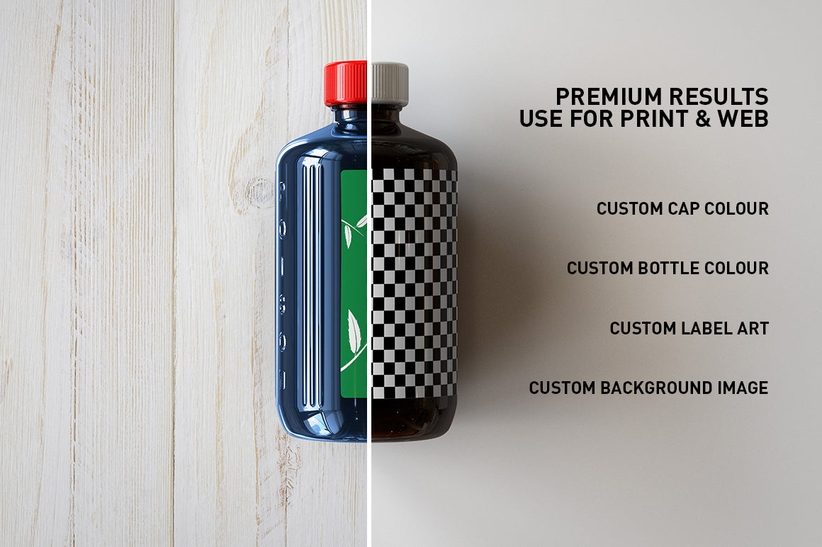 Download Poison Bottle Mock-Up | Medical | Antiseptic Bottle Mock-Up - The Sound Of Breaking Glass ...