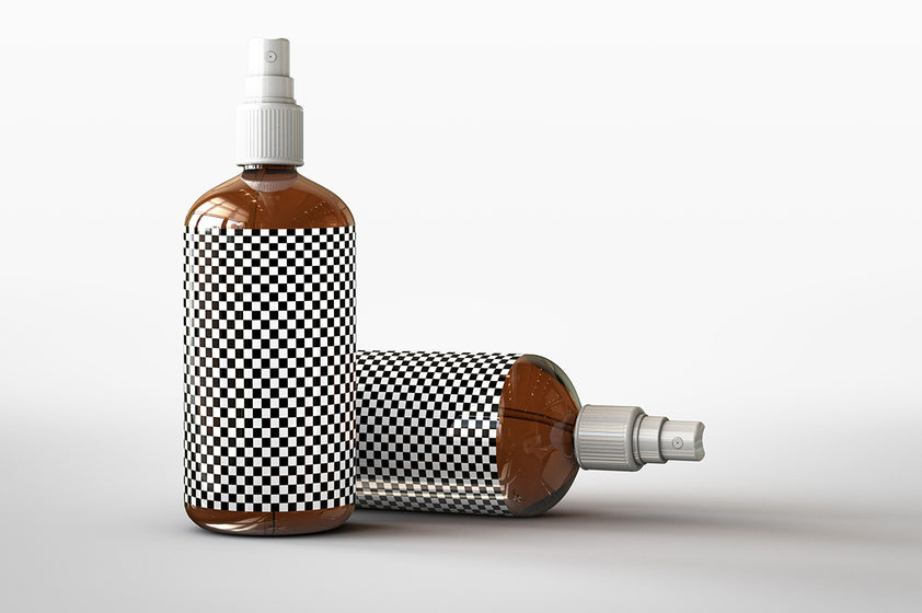 Download Amber Mist | Spray | Spritzer Bottle Mock-Up - The Sound ...