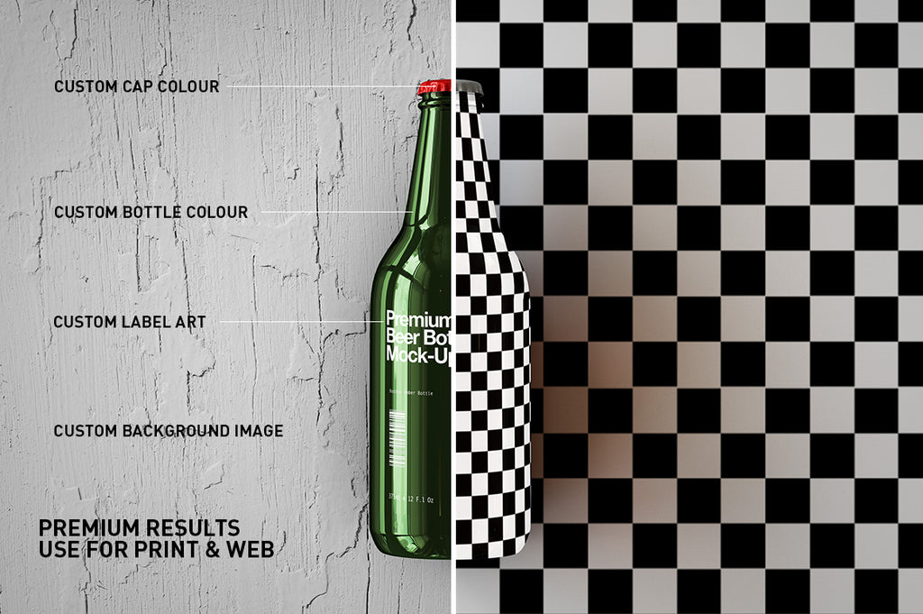 Download Amber Glass Beer Bottle Mock Up Lager Bottle Mock Up The Sound Of Breaking Glass Creative Studio