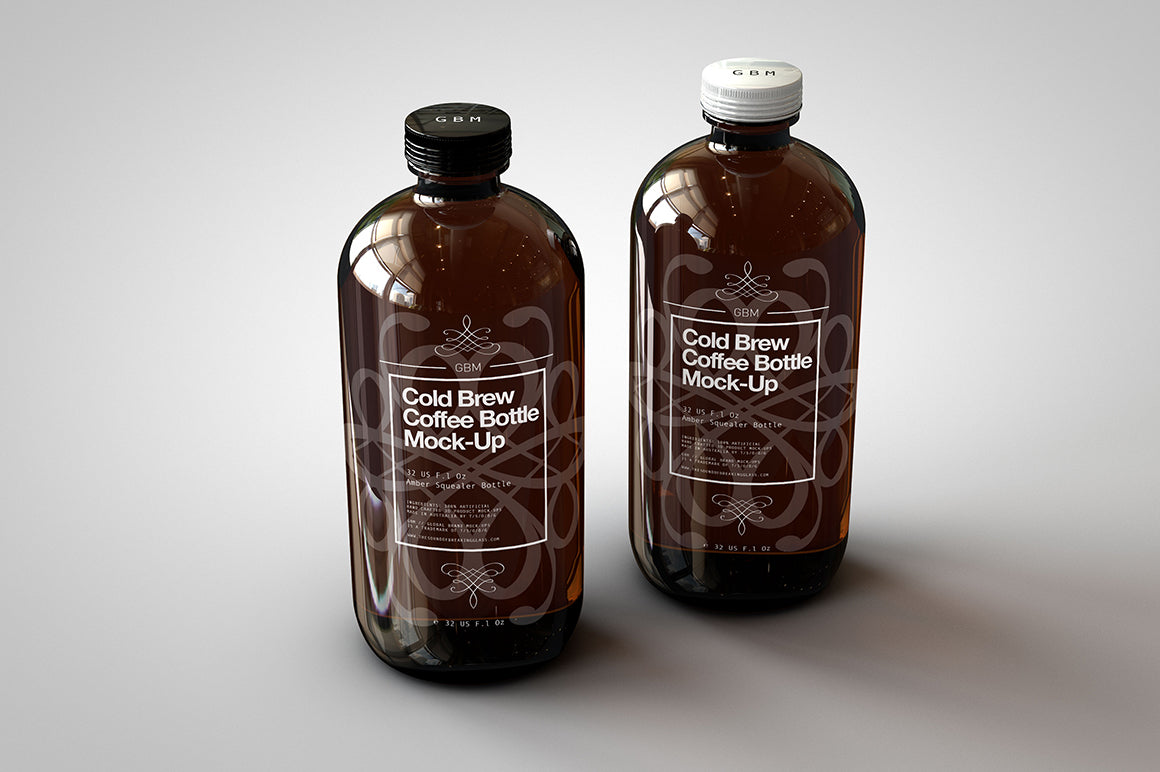 Download Cold Brew Coffee Bottle Mock Up Squealer Beer Bottle Mock Up The Sound Of Breaking Glass Creative Studio