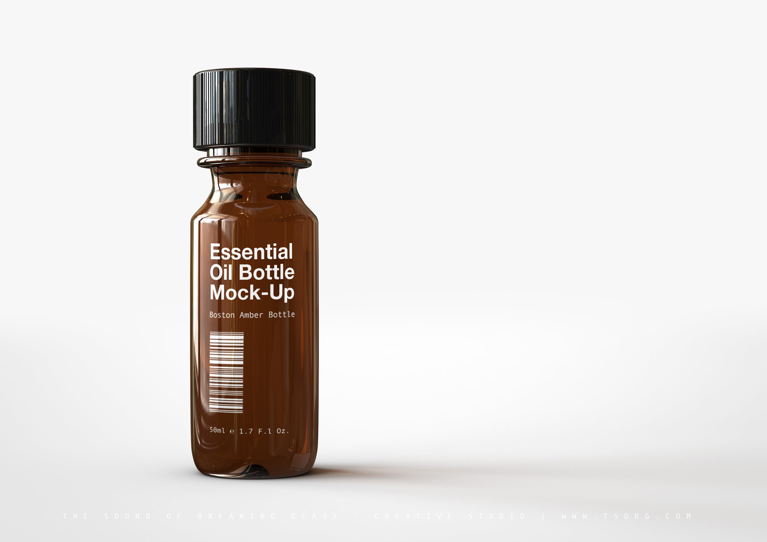 Download Essential Oils Bottle Mock-Up | Amber Glass Vial Bottle Mock-Up - The Sound Of Breaking Glass ...