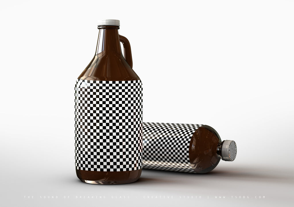 Download Growler Craft Beer Jug Mock-Up | Squealer Beer Bottle Mock-Up - The Sound Of Breaking Glass ...