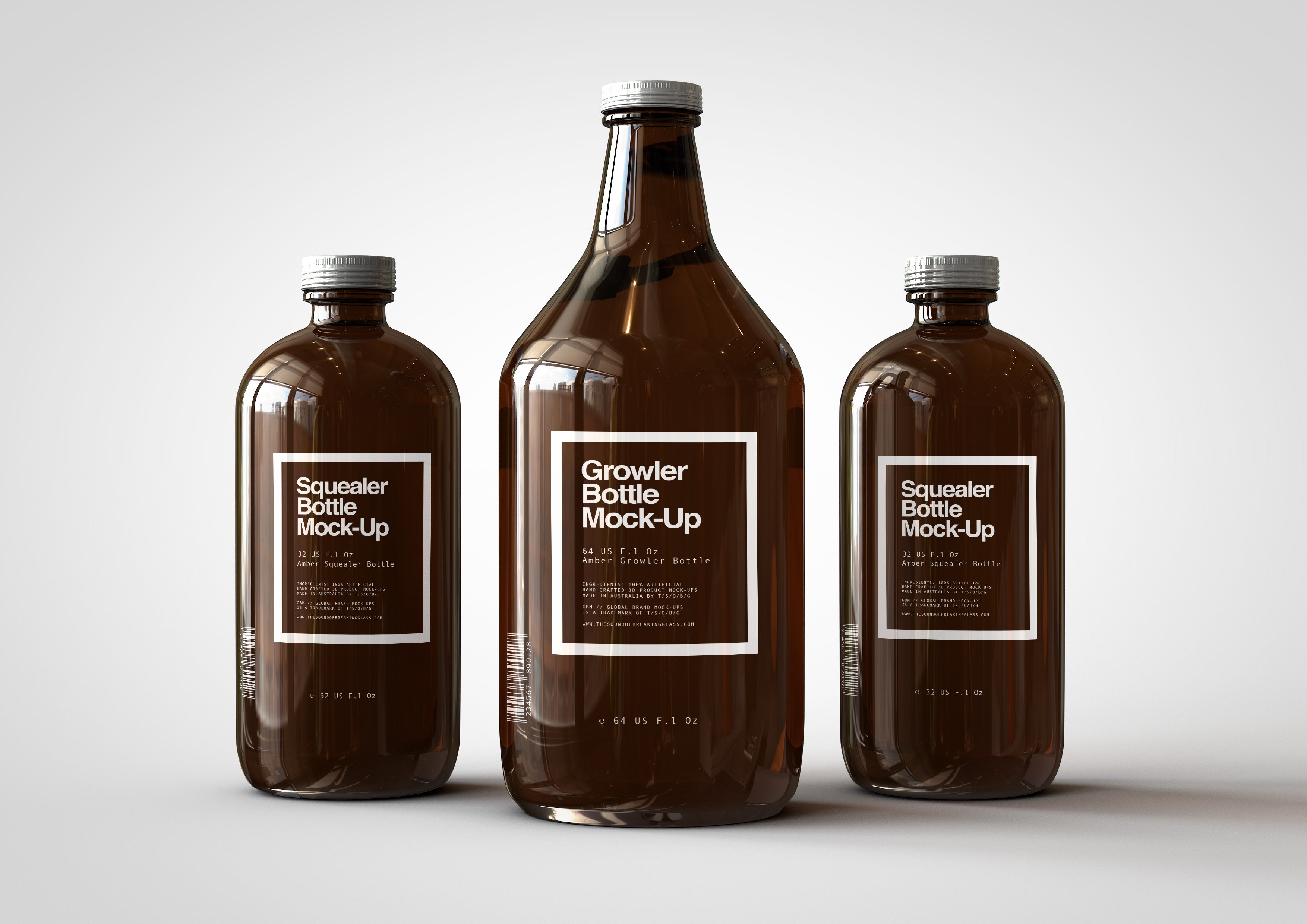 Growler Craft Beer Jug Mock Up Squealer Beer Bottle Mock Up The Sound Of Breaking Glass Creative Studio