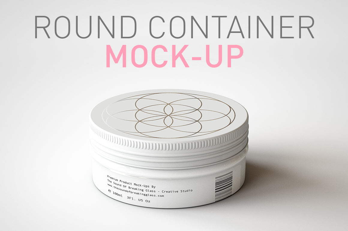 Download Rounded Cosmetics Tin Mock Up Hair Wax Metal Container Mock Up The Sound Of Breaking Glass Creative Studio