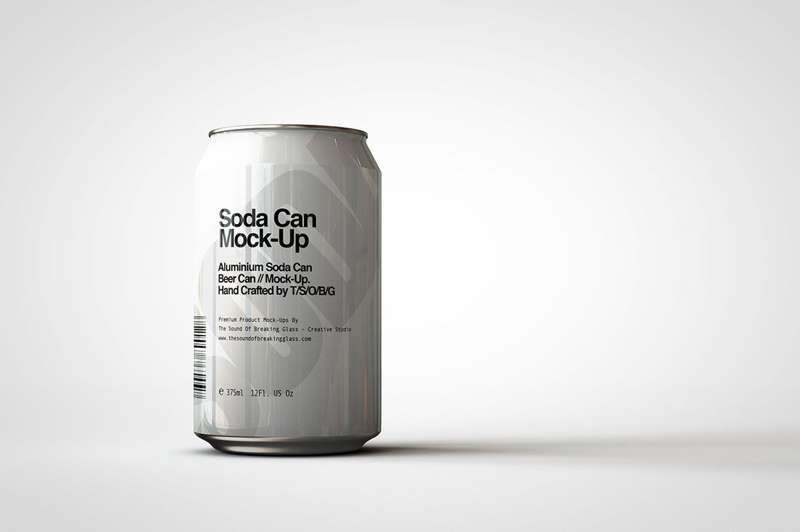 Download Soda Can | Beer Can Mock-Up - 355ml-375ml US 12 Fl oz ...